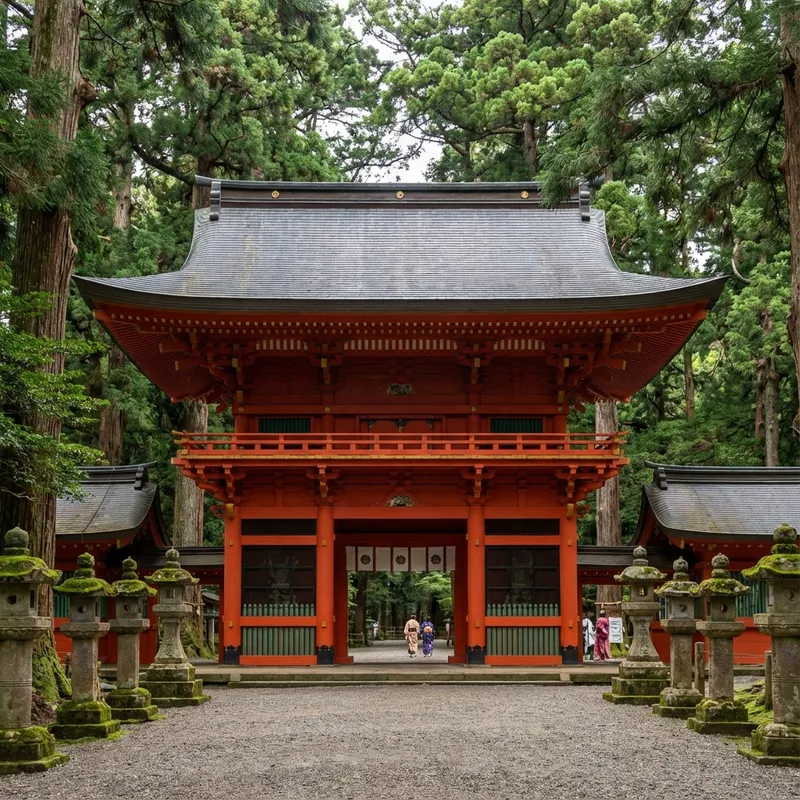 鹿島神宮の楼門