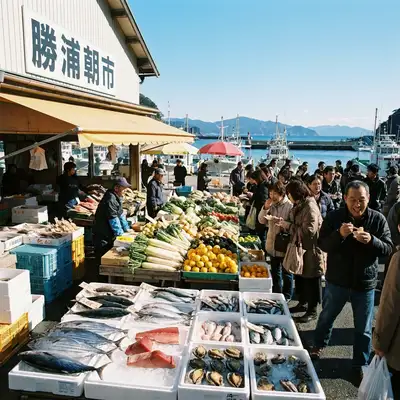 勝浦朝市