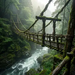 祖谷のかずら橋