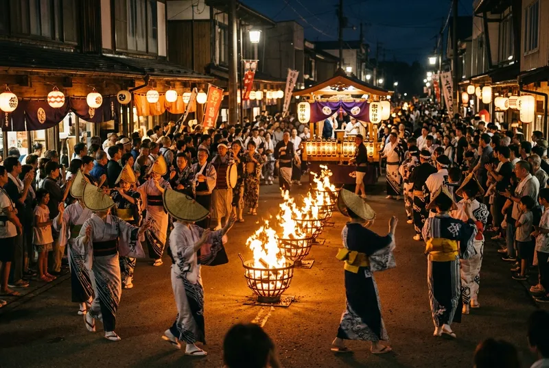 毛馬内の盆踊り