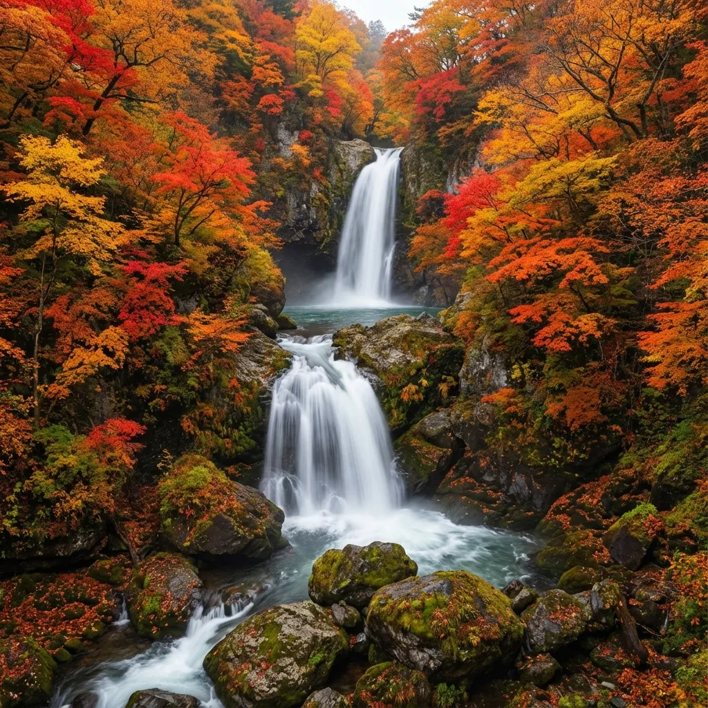 霧降の滝