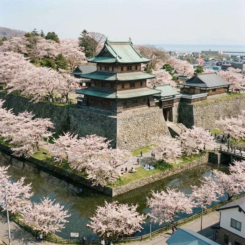 松前城