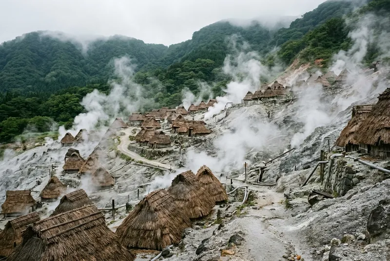 明礬温泉