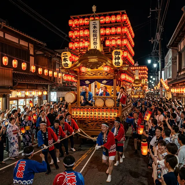 二本松の提灯祭り