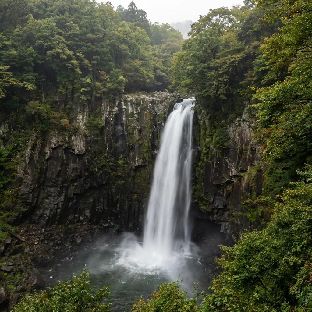 西椎屋の滝