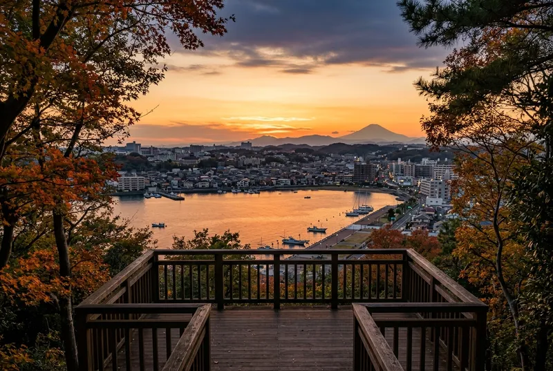 野島夕照