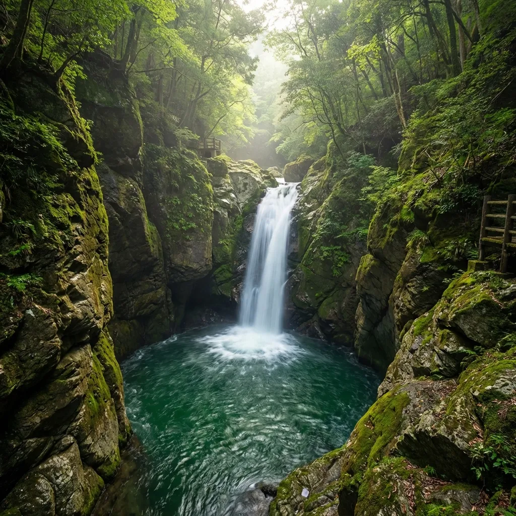 大釜の滝