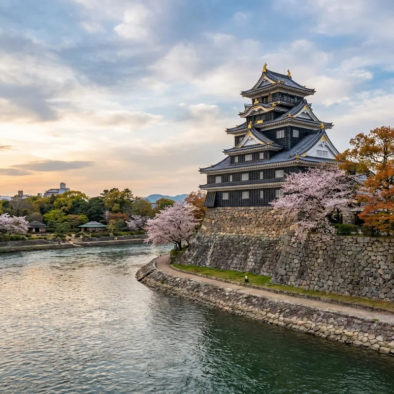 岡山城