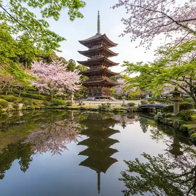 瑠璃光寺五重塔