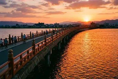 瀬田夕照