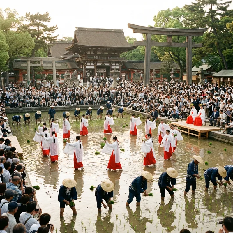 住吉大社御田植神事