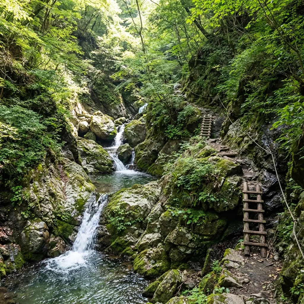 八ツ淵の滝