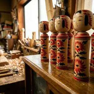 日本三大こけし