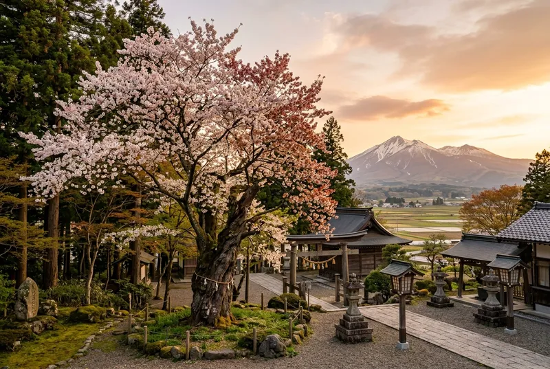大鹿桜