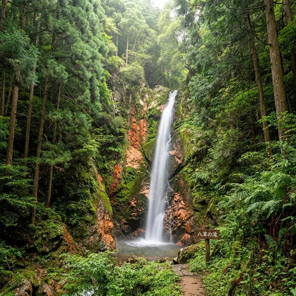 八草の滝