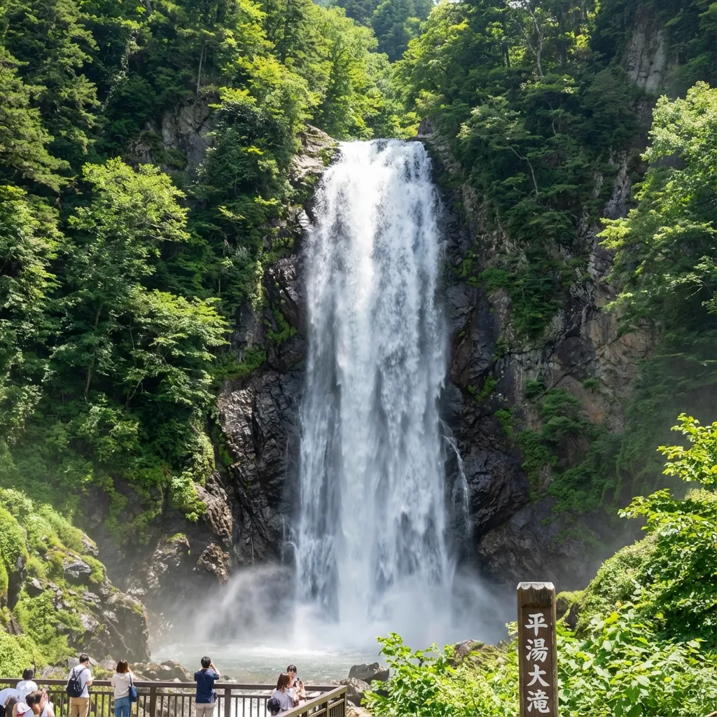 平湯大滝