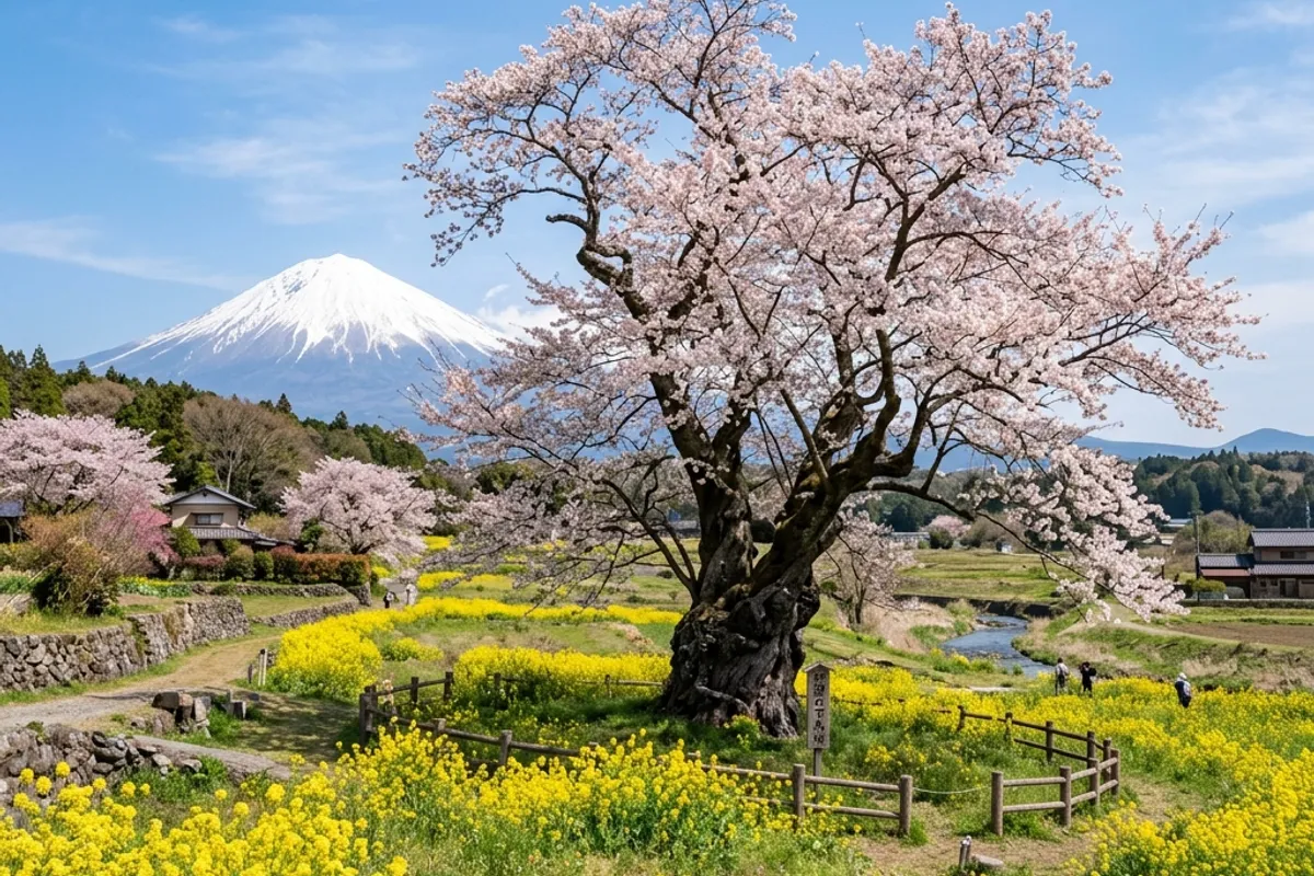 狩宿の下馬桜