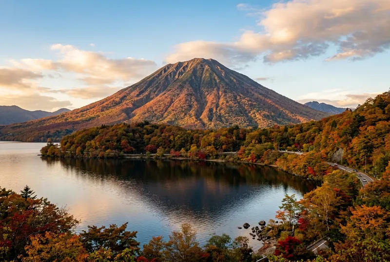 男体山