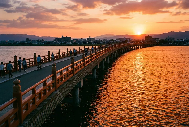 瀬田夕照