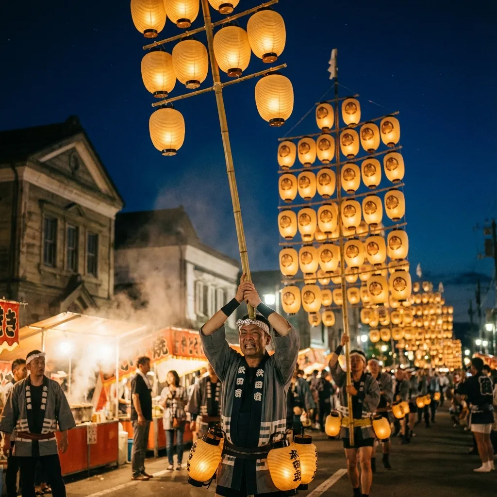 秋田竿燈まつり