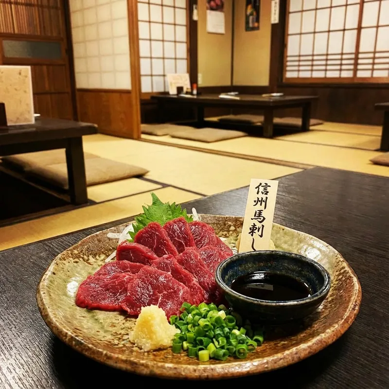 信州馬刺し