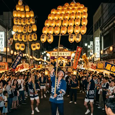 日本三大提灯祭り