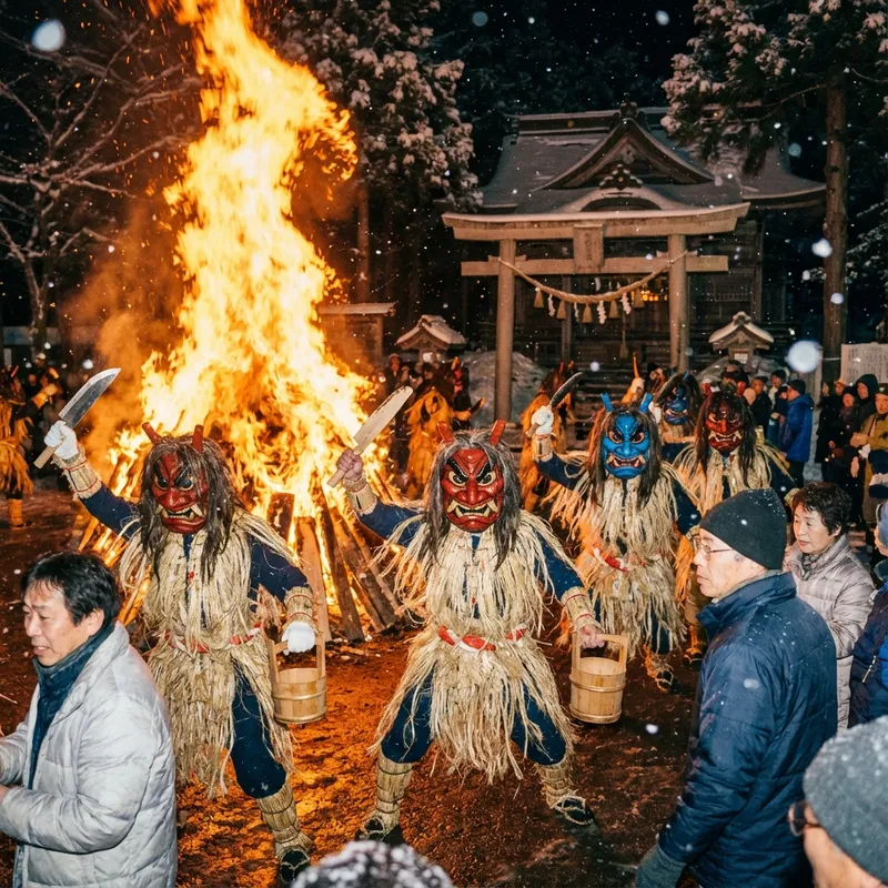 なまはげ柴灯まつり