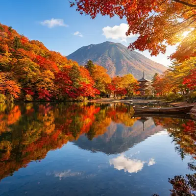 日本三大紅葉名所