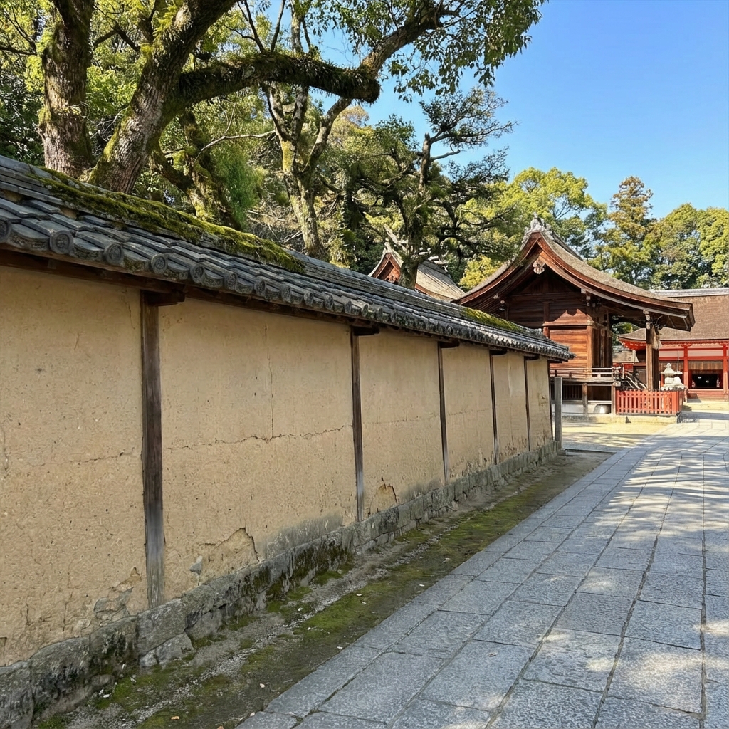 大練塀(西宮神社)