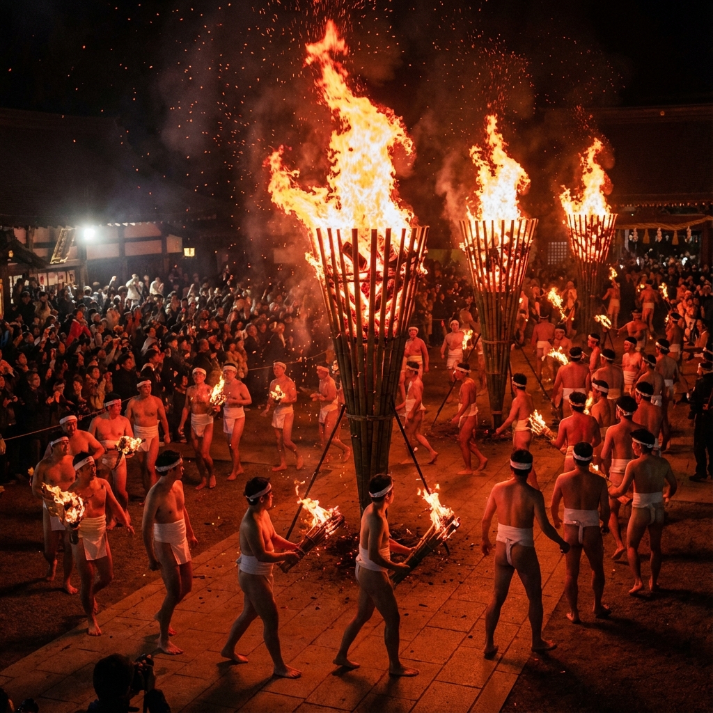 大善寺玉垂宮の鬼夜