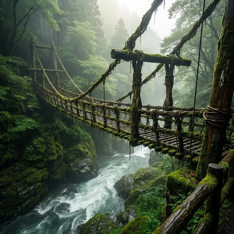 祖谷のかずら橋