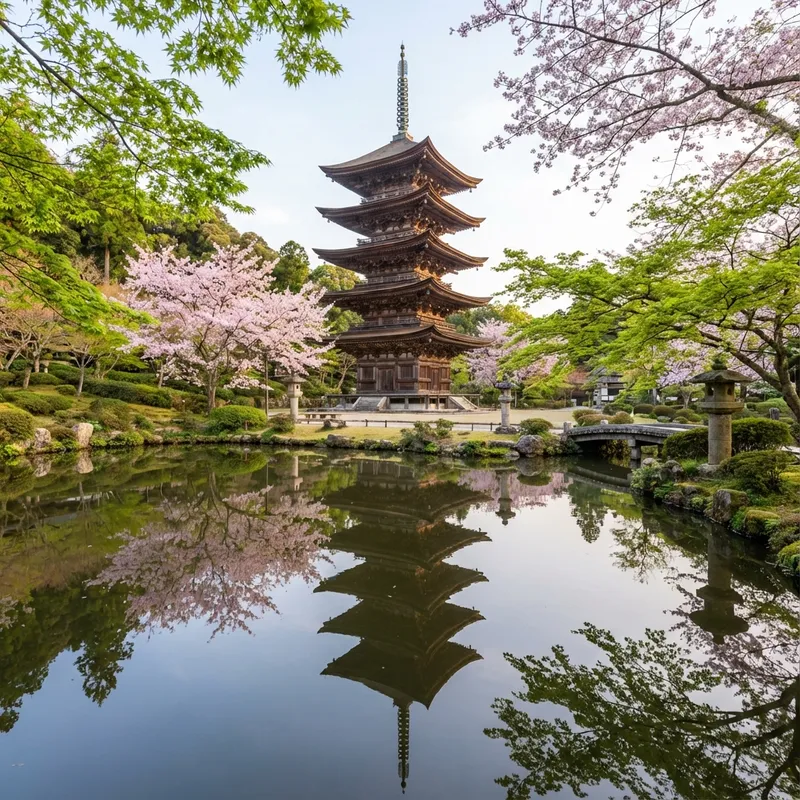 瑠璃光寺五重塔