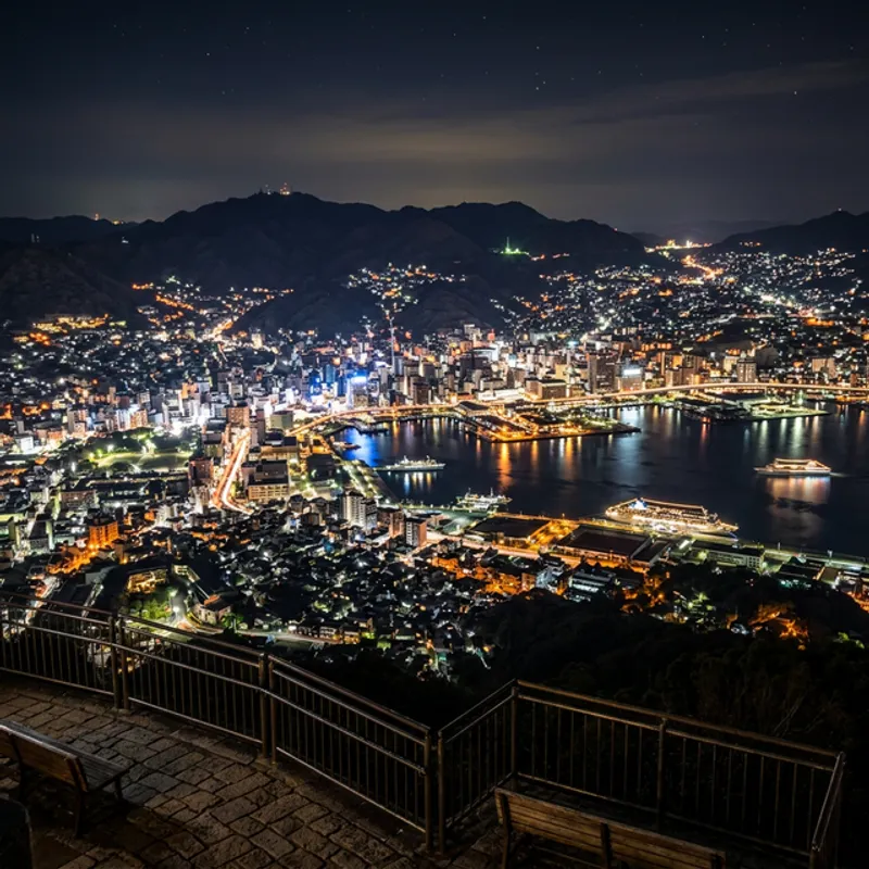 長崎市の夜景