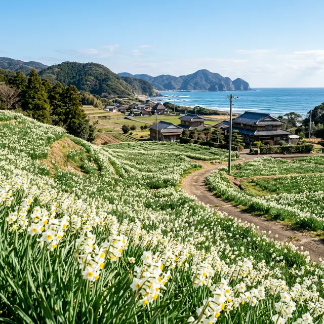 鋸南町(江月水仙ロード)