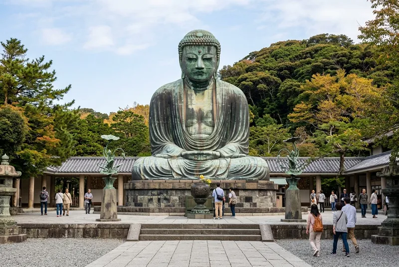 鎌倉大仏（高徳院阿弥陀如来像）