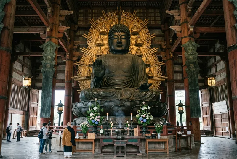 奈良の大仏（東大寺盧舎那仏像）