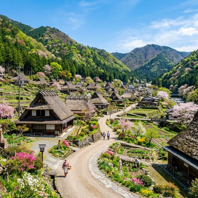 美山かやぶきの里