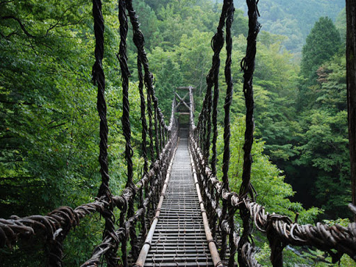 祖谷のかずら橋