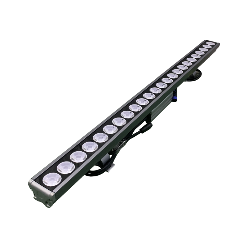 גוף תאורה 3 מעלות לשטיפה צרה לבן קר לבן חם wall washer – Cree DC 24 V 65*45*1000mm 24*3W 3D DMX512 W
