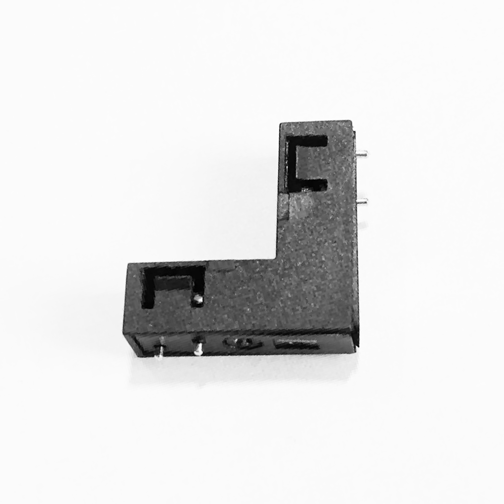 חיבור זוויתי למיני פס צבירה Vertical L-shaped corner conductive module L23*W23mm*H8mm