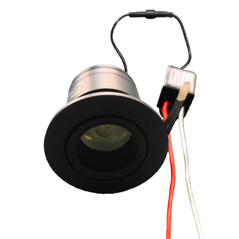 לד שקוע תקרה LED ceiling light קוטר 45 גוון 2700K מתח 12-24V זווית הארה 8 מעלות