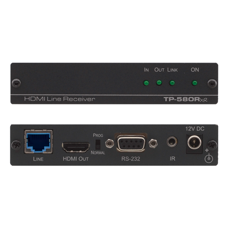 אקסטנדר ממיר מקלט תוצרת Kramer מדגם TP-580RXR עד 130 מטר