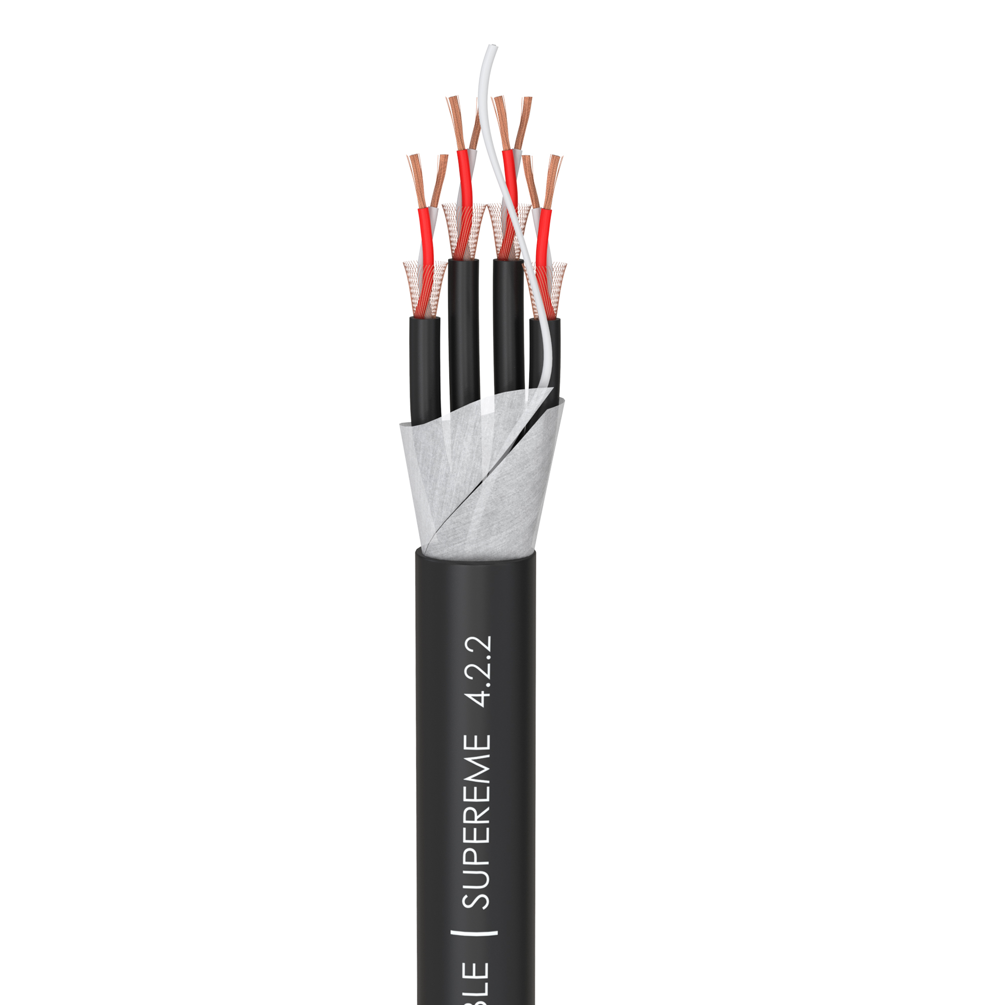 כבל מולטי כבל תוצרת WIRES Canada מדגם 4X0.22 MULTI גליל של 50 מטר