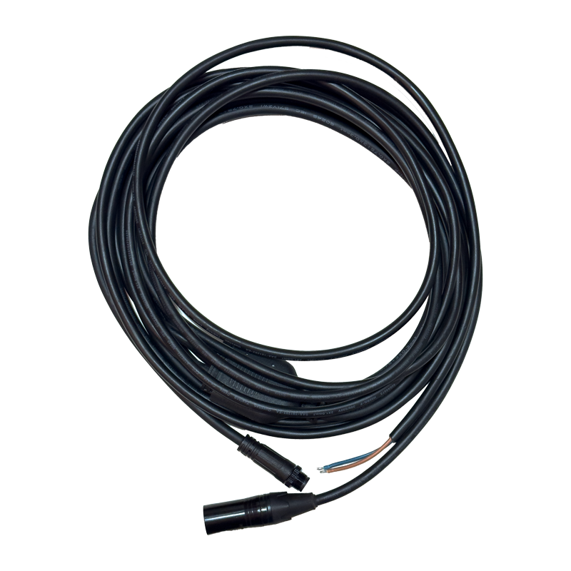 כבל ספליט לSUNTWIG מאריך XLR 5 ל2 כבלים XLR 3 5pins,  male, M12, 3pins, XLR, 2 wires, 5M