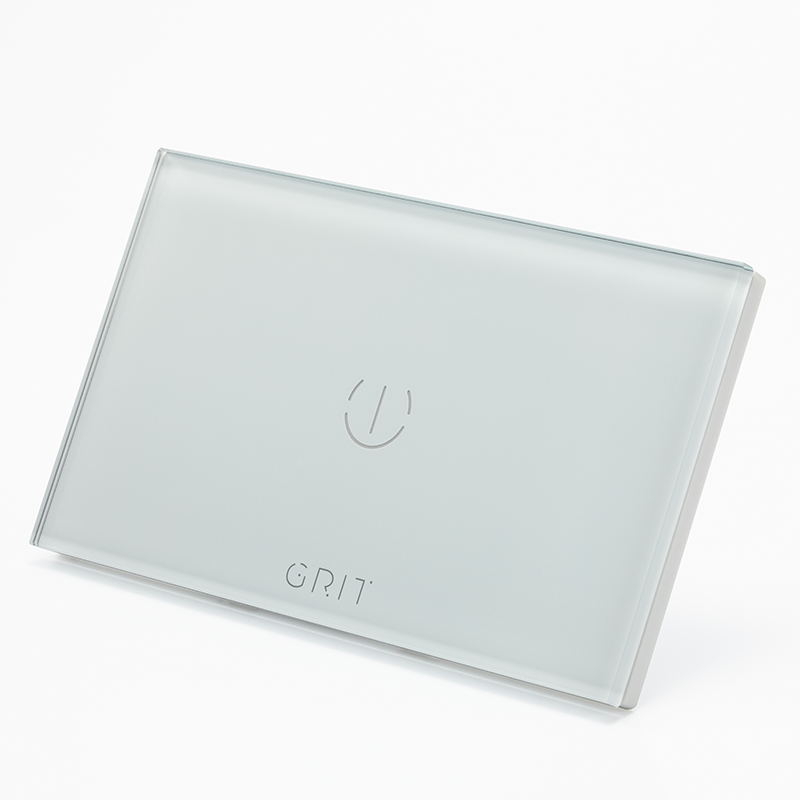מתג תאורה GRIT חכם, בצבע לבן, הדלקה 1 GRIT WIFI 1 GANG