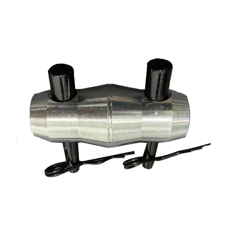 ביצה + פין + נועל בצבע שחור Coupler + Pin + Buckle לחיבור טראס עמודי טראס
