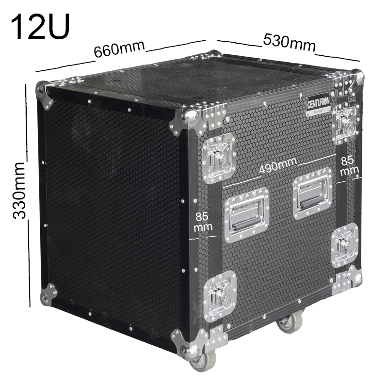 קייס FLIGHT CASE 12U עומק 45cm