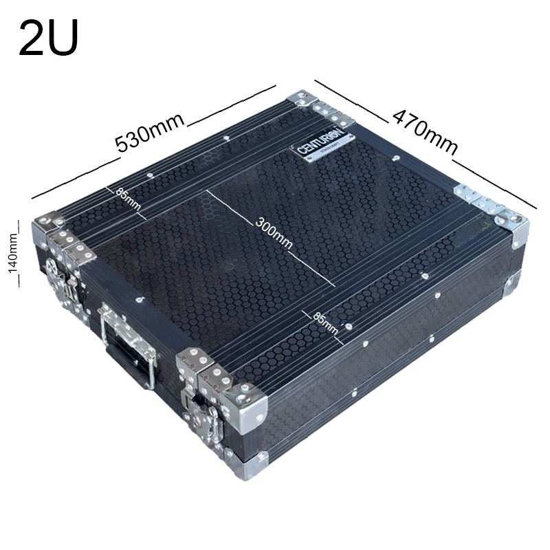 קייס FLIGHT CASE 2U עומק 30cm