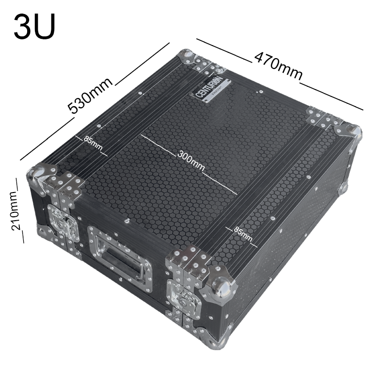 קייס FLIGHT CASE 3U עומק 30cm