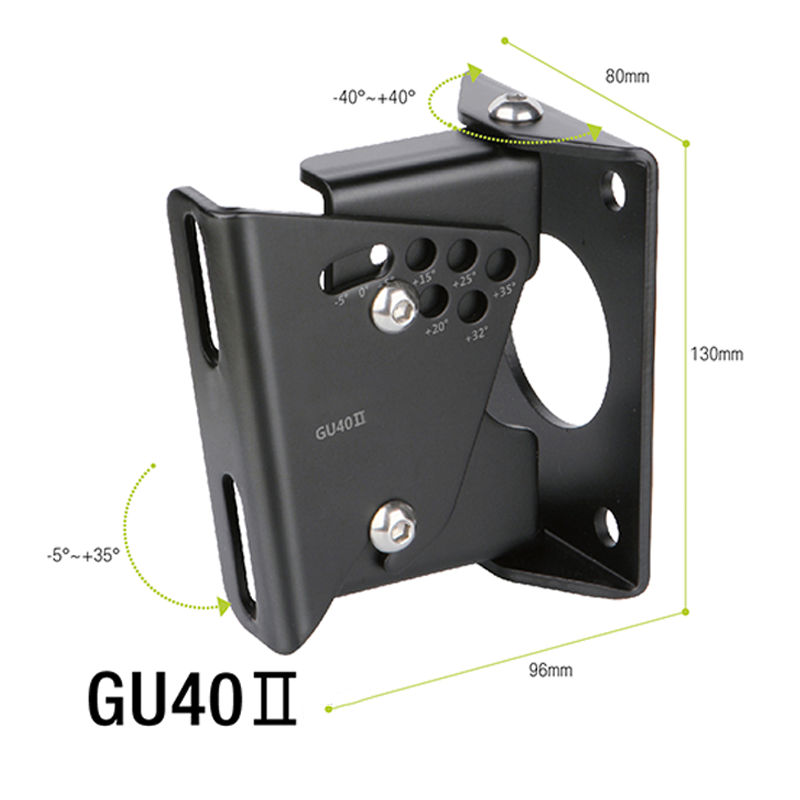 מתקן תליה לרמקול לקיר מתכוונן לכל הכיוונים  SPEAKER STAND GU40II